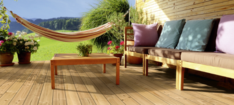 Terrassendielen aus Holz